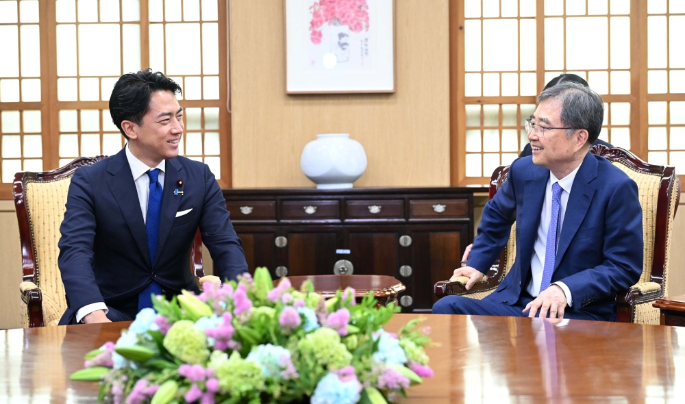 조현 장관, 고이즈미 일본 농림수산대신 면담