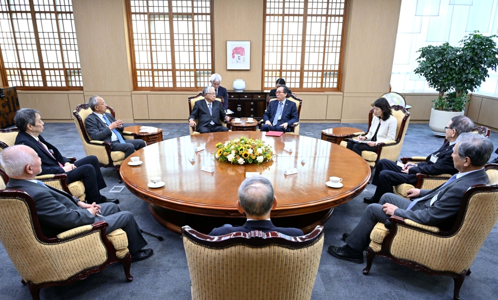 조태열 장관, 일한문화교류기금 대표단 접견